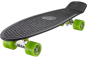 RIDGE SKATEBOARDS Ridge Big Brother Cruiser Skateboard, Nero