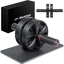 Ruota Per Addominali H&S Con Tappetino - Allenamento Core E Addome - Foto 12