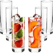 Bicchiere Long Drink 470 Ml Con Incisione Personalizzata - Highball In Vetro Per Cocktail, Acqua E Succhi - 3