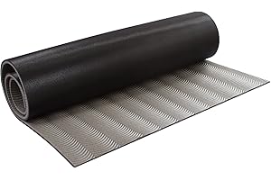 Crivit® Fitnessmatte Sport Gymnastik Matte Unterlage optimale Dämpfung 70 x 150 Schwarz-Grau