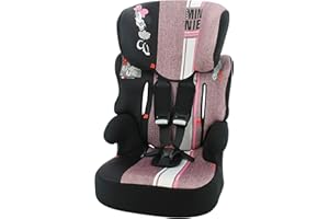 Seggiolino auto NANIA Beline - Gruppo 1/2/3 - (9-36 Kg) - produzione francese 100% - protezioni laterali - Disney First Minnie