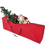 Ram® Kerstboom Kerstbal Opbergtas Ritssluiting Kerstdecoraties Tas Met Deksel Past UPTP 30 kerstballen (grijs