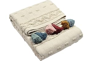 furn. Boho-Überwurf, Mehrfarbig, 130 x 180 cm