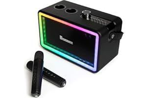 MR ENTERTAINER'S KARAOKE COLLECTION Karaoke Machine & Portable Speaker with Wireless Microphones & Lights. Mr Entertainer Neon