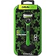 Gillette Labs with Cleaning Element, Razer Limited Edition Razor and Travel Case for Travel, 1 Handle, 2 Blades, Magnetic Dock