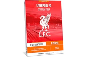 Tick&Box - Gift Box - Stadium Tour for 2 - Visit The Home of Football - Experience Gift for Football Fans - Valid for 2 Years