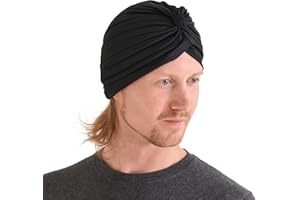 CHARM Twist Falten Kopf Wickeln Turban Mütze Wahrsager Hut Retro Vintage