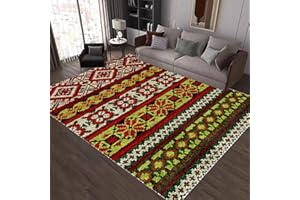 SZKBEUO Knüpfteppich Zum Selberknüpfen, Knüpfen Set Erwachsene Knüpf Sets Latch Hook Kit Selbst Knüpfen Set für Erwachsene, Anfänger DIY Teppich Knüpfteppich Zum Selber Knüpfen 130 x 150 cm