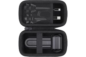 Khanka Hårt fodral för WOLFBOX MF200 MF100 MF50 MF60 MF70 luftdammsugare, svart, pour WOLFBOX MF50/MF60/MF70, låda