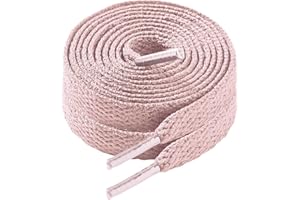 LARGERED Lacci Scarpe,Stringhe Scarpe per Sportive Casual Sneakers,Lacci per Uomo e Donna,Lacci per Scarpe Piatti 8mm Larghe,Lacci per scarpe piatte spesse per scarpe da ginnastica(75cm-180cm)