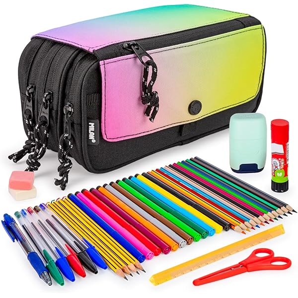 Estuche Con Material Escolar Incluido Grafoplu00e1s Estuche