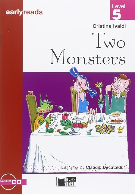 Portada de Two monsters. Con audiolibro. CD Audio