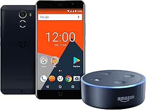 Wileyfox WFSW2X5226-08-DOT Swift 2 X - Midnight &amp; Amazon Echo Dot (2nd Generation) - Black - (Exclusive to Amazon)