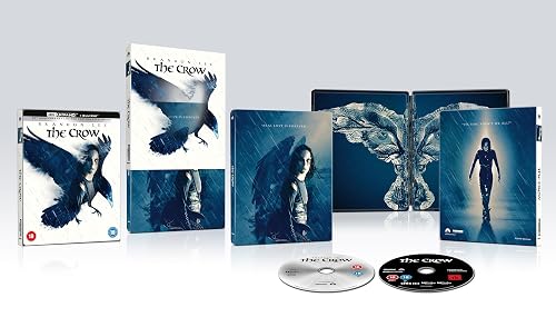 #37 — The Crow 4K UHD Steelbook [Blu-ray] [Region A & B & C]