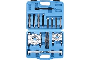 ‎LLCTOOLS LLCTOOLS 14 TLG Lagerabzieher Set Polradabzieher Trennmesser Satz Lager Abzieher