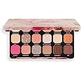 Revolution Beauty, Forever Flawless Eyeshadow Palette, 18 Pigmented Shades, Neutral & Pink Pressed Powder Mattes, Shimmers, Glitters, Affinity
