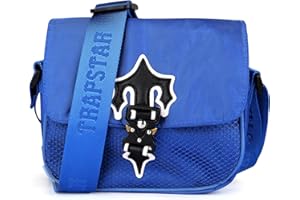 WINRIC Trapstar Bag, Fashion Shoulder Bag, Crossing Oxford Fabric, Hip Hop Trapstar Bag, blue, standard size