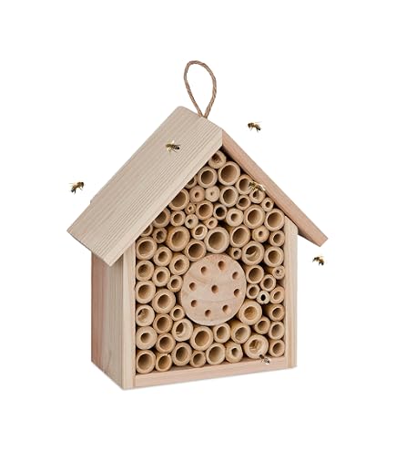 Großes Insektenhotel Nistholz Für Wildbienen Hier Kaufen Bienenhotel Wetterfest