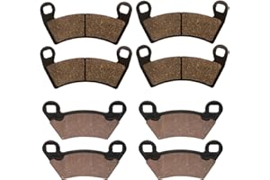 CALTRIC FRONT & REAR BRAKE PADS FIT POLARIS RANGER XP 900 2013-2016