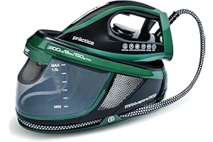 XSQUO USEFUL TECH Centrale vapeur Maxivapore Pratica 150 g/sec 8 bars, fonction ECO, anti-calcaire et auto-nettoyage. Réservoir de 1,5 l.