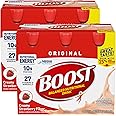 Boost Original Complete Nutritional Drink, Creamy Strawberry, 8 fl oz Bottle, (Pack of 12)