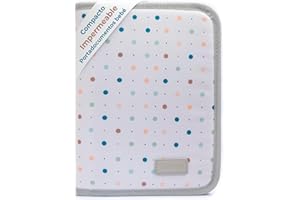 LAUTOKI®| Portadocumentos Bebé | 25x19.5x3cm | Porta Documentos Bebe | Carpeta Documentos Bebe | Regalo bebe recien nacido niño y niña | Portadocumentos | Porta documentos para bebes | Regalos bebe