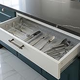 Mod&uuml;ler Organizer Set Mutfak &Ccedil;ekmece İ&ccedil;i D&uuml;zenleyici &Ccedil;atal Kaşık Bı&ccedil;ak Organizeri Kristal (10'lu Set)
