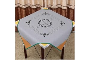 UZIQUEIF Universal Mahjong Tischdecke, Haushalt Stille Mahjong Matte Tisch Tuch, Board Spiel Mah-Jong High Grade PU Leder Reduzieren den Lärm,Brettspiele Spieltisch Game Table Cover