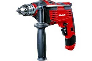 Einhell Taladro de impacto con cable - TH-ID 1000 E. 1010W, velocidad 0-3000 1/min, velocidad de soplado 0-48000 1/min. Mmang