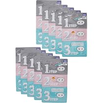 Mefactory 3-Stage Blackhead Remover Nose Strips Korean Pore Strips For Instant Removal Of Blackheads And Clogged Pores Deep Cleaning & Pore Care Hydrolyzed Collagen