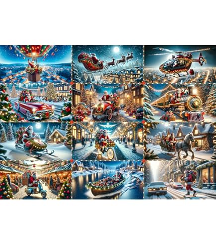 Puzzle Noel VC1173 | Festival Of Lights Jigsaw Puzzle - 550 PC