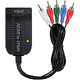 LiNKFOR Convertisseur HDMI vers composant avec câble YPbPr 60 cm 1080p YPbPr Convertisseur HDMI vers YPbPr Convertisseur HDMI