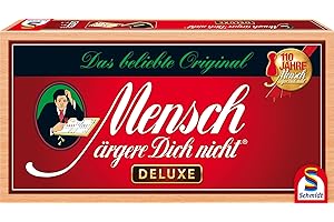 SCHMIDT Mensch ärgere Dich nicht®-Deluxe: Familienspiel