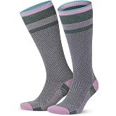 GoWith Erkek ve Kadın İ&ccedil;in Renkli Bambu (15-20 mm Hg) Basın&ccedil;lı Koşu U&ccedil;uş Seyahat &Ccedil;orabı 3596