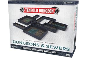 Gale Force Nine Tenfold Dungeon: Dungeons & Sewers