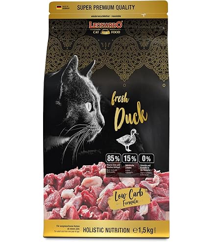 LEONARDO Adult Light & Sterilised Katzenfutter - Kalorienreduziert Mit Frischem Geflügel