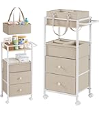 2IN1 Baby Diaper Caddy Organizer-3 Tier Rolling Netherlands