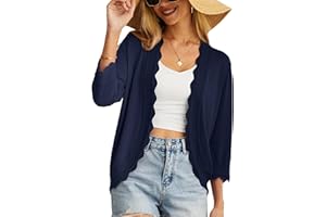 GRECERELLE Damski letni kardigan lekki miękki na co dzień przycięty dzianinowy sweter damski topy do sukienki na lato wieczór ślub