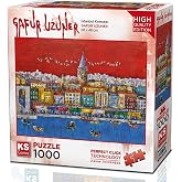 Ks Games 1000 Par&ccedil;a İstanbul Kırmızısı Puzzle - Gafur Uzuner