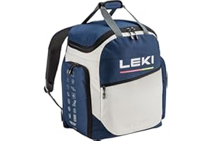 Leki Alpine - Funda para 3 Pares de esquís, Color Rojo