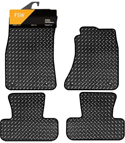 Audi Q5 I rubber matten 2008-2017 | Rubberen automatten Audi