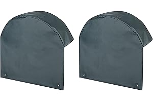 AUTOLIGHT 24 Lot de 2 housses de protection pour pneus de caravane, camping-car, remorque, 65 x 67 cm, pour 14 et 15"