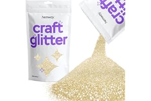 HEMWAY Paillettes pour artisanat verres à champagne cartes bijoux de Noël bougies microfines 100 g/3,5 oz