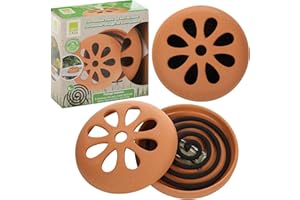 URBNLIVING 6 bobinas aromáticas de citronela para exteriores con fragancia natural (2)