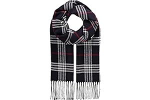 Giorgio Rimaldi Bufanda 25 x 180 cm - Cálida y agradable a la piel - Fabricada en Alemania - Accesorio de invierno ideal para hombres y mujeres - Fabricada en poliacrílico puro