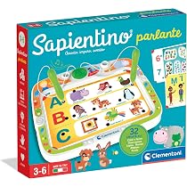 Clementoni Sapientino – Jeu Éducatif Avec Stylos Parlants, 16 Cartes Et 32 Activités Pour Enfants 3-6 Ans – Fabriqué En Italie (Langue Italienne)