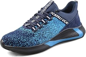UCAYALI Scarpe Antinfortunistica Leggere Scarpe da Lavoro con Punta in Acciaio per Uomo Donna Gr.36-48