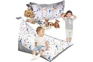 AMIGOB DBREAKS Children's Bean Bag, Toy Storage, Organiser for Cuddly Toy, Stuffed Toy, Foldable Storage Bag, Extra Large 200 L Bean Bags Chairs Sofa Seat