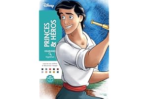 Coloriages mystères Disney - Princes et Héros