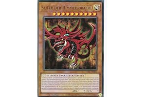 EGS1-DE001 - Slifer the Sky Dragon - Ultra Rare - Reprint - German - Egyptian God Deck: Slifer the Sky Dragon - with LMS Trading Fieldcenter Card Yugioh